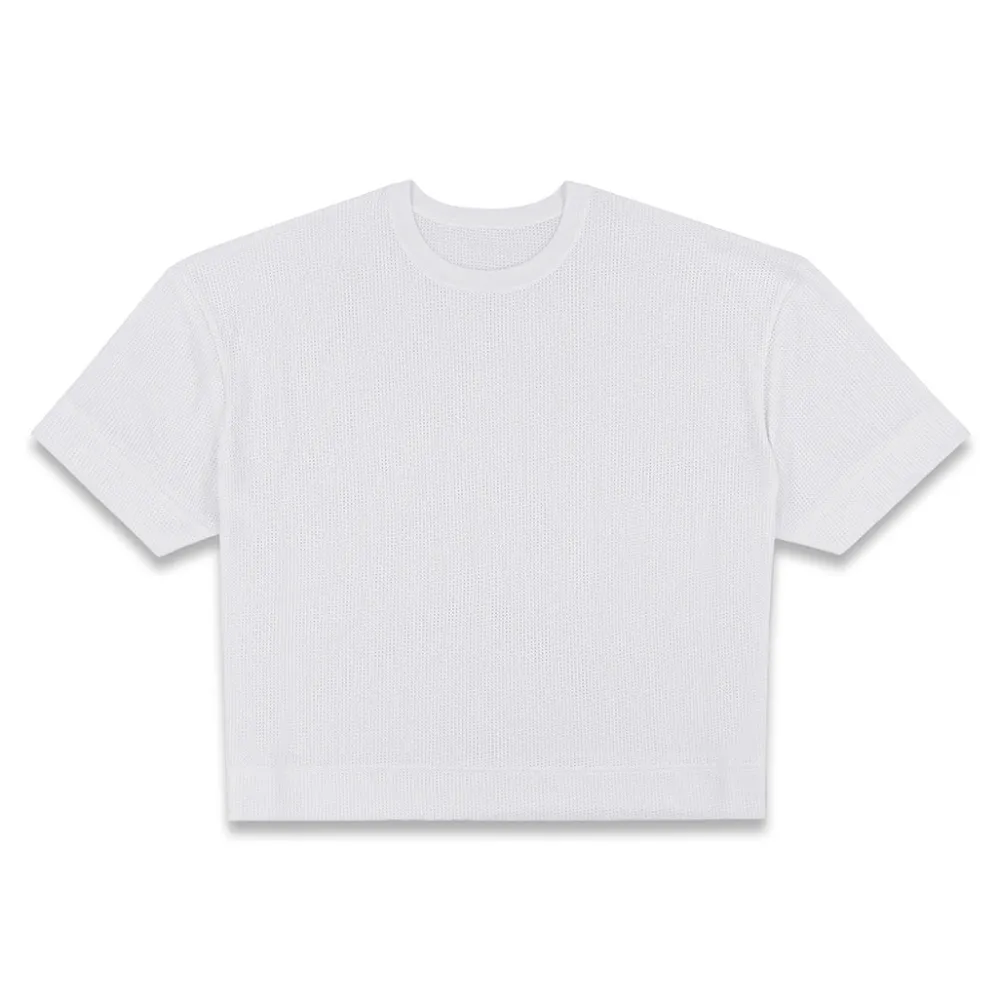 SCRIMMAGE Scrimmage|Crop Tops*Oversized Cropped Jersey Jay White