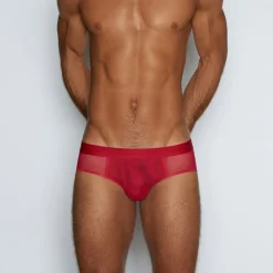 SHEER Sheer|Low Rise Briefs*Low Rise Brief Rowan Red