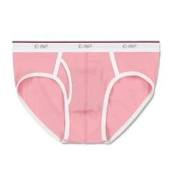 THROWBACK Throwback|Mid Rise Briefs*Fly Front Brief Parsa Pink