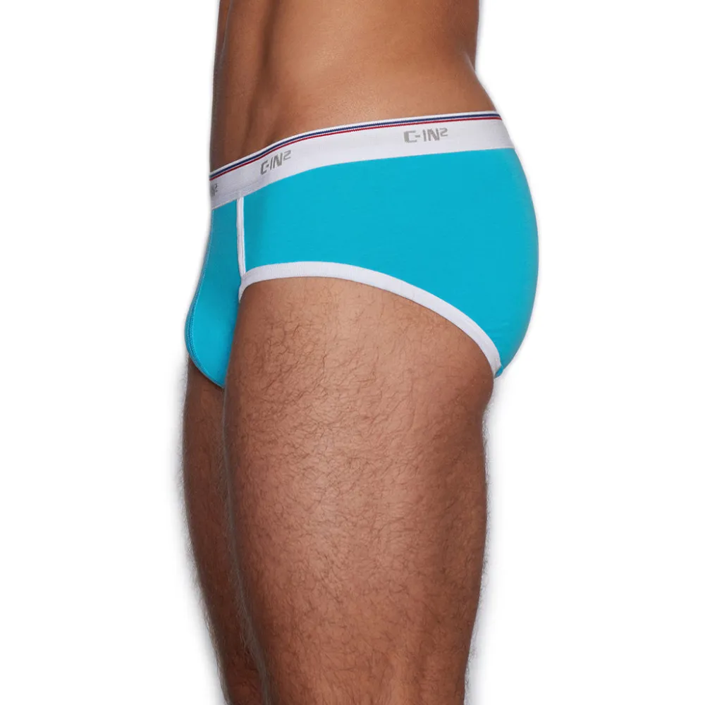 THROWBACK Throwback*Fly Front Brief Benicio Blue