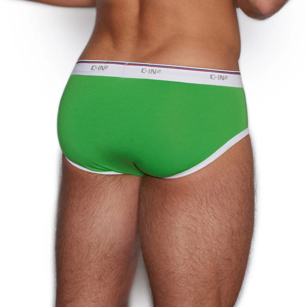 THROWBACK Throwback*Fly Front Brief Gus Green