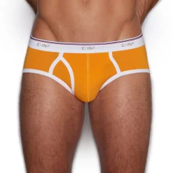 THROWBACK Throwback*Fly Front Brief Orlando Orange