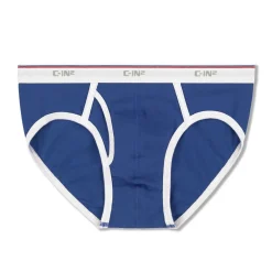 THROWBACK Throwback*Fly Front Brief Braxton Blue