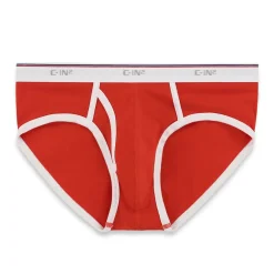 THROWBACK Throwback*Fly Front Brief Riley Red