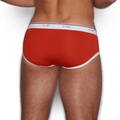 THROWBACK Throwback*Fly Front Brief Riley Red