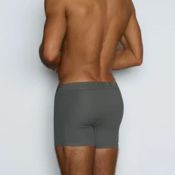 TRANSDRY Transdry®|Boxer Briefs*® Boxer Brief with Guard Rail Goryn Grey
