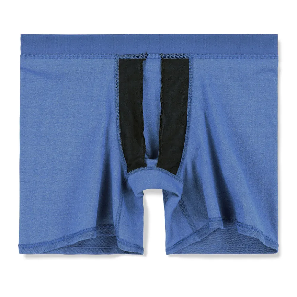 TRANSDRY Transdry®|Boxer Briefs*® Boxer Brief with Guard Rail Goryn Grey