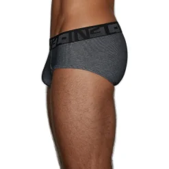UNDERTONE Undertone*Mid Rise Brief Newsprint Black