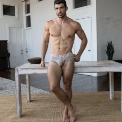 UNDERTONE Undertone*Mid Rise Brief Princeton Pink
