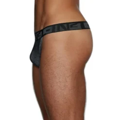 UNDERTONE Undertone|Thongs*Thong Newsprint Black