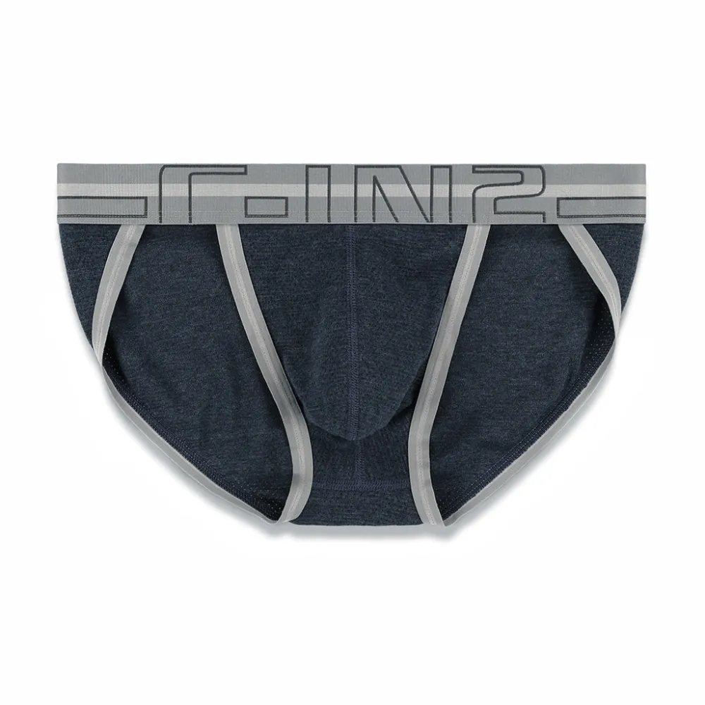ZEN Zen|Dash Briefs*Dash Brief Neil Navy Heather