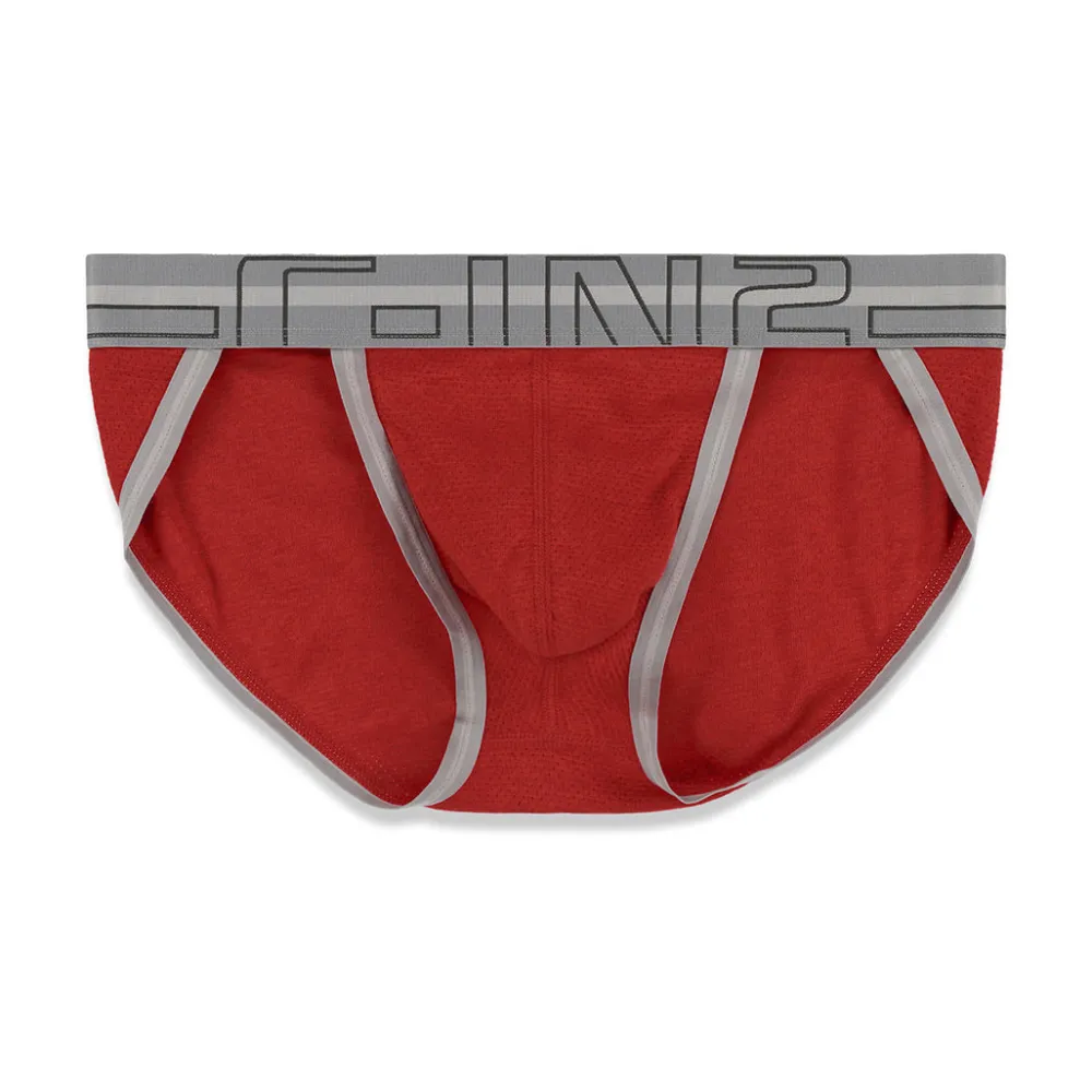 ZEN Zen|Dash Briefs*Dash Brief Reese Red Heather